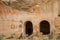 Medieval mural in the David Gareja monastery complex