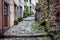 Medieval Narrow Alley in the Old Town of Porto