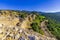 Medieval Nimrod Fortress and nearby landscape