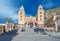 Medieval norman Cathedral in Cefalu Sicily Italy