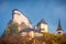 The medieval Orava Castle in autumn, Slovakia.