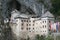 Medieval Predjama castle