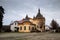 Medieval Purgly Castle near the Arad town