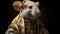 Medieval Rat In Renaissance University: A Unique And Detailed Image