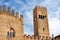 Medieval Re Enzo palace and Arengo Tower - Bologna Italy