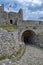 Medieval Rosafa Fortress Entrance in Skadar, Albania