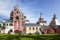 Medieval Savvino Storozhevsky monastery in Zvenigorod, Moscow region