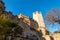 Medieval Scaligero Castle of Malcesine Tourist Resort on Lake Garda - Verona Italy