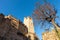 Medieval Scaligero Castle of Malcesine Tourist Resort on Lake Garda - Verona Italy