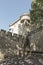 Medieval security wall surrounding Avignon in France