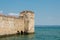 Medieval Sirmione Scaliger Castle, on Lake Garda, Italy