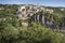 The medieval small town of Balazuc, France