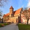 Medieval St. Nicholas church in Gdansk, Poland