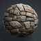 Medieval Stacked Stone Texture Model For Games