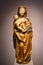 Medieval Statue of Virgin Mary with Son Jesus by Niklaus Weckmann, Old Masters Collection Wuerth, Schwabisch Hall, Germany