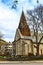 The medieval stone church at Voss, Norway