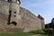 Medieval stone fortress old buildings in Tallinn Estonia. Capital baltic europe traditional city