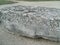 Medieval stone slab Stecak Niksic Montenegro with spiral decorations