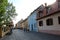 Medieval street in Sibiu: Cetatii Street