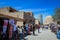 Medieval Street with the Tourists of Itchan Kala in Uzbek Khiva city