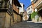 Medieval street in Veliko Tarnovo, Bulgaria