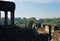 Medieval temple ruins in Cambodia. Abandoned Buddhist temple. Architectural art of ancient civilizations