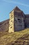 Medieval tower and defence walls of Rasnov citadel, Romania