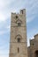 Medieval tower with mullioned, from erice