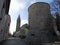 Medieval tower in Zminj, Istria, Croatia, Europe