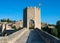 Medieval town with bridge. Besalu, Spain