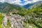 Medieval town Tende in French Alps