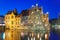Medieval town and tower Belfort, Bruges, Belgium