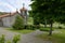 Medieval traditional Portuguese chapel, with beautiful garden. Granit chapel, with orange roof