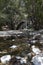 Medieval venetian stone arch bridge located in Troodos mountains, Cyprus