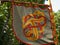 Medieval Viking knight banner flag