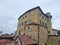 Medieval village of Borgo Adorno castle, Piedmont, Italy