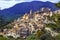 medieval village Caccamo in Sicilia, Italy