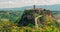 Medieval village of Civita di Bagnoregio, famous landmarks of Italy, Europe