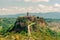 Medieval village of Civita di Bagnoregio, famous landmarks of Italy, Europe