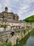 Medieval village of Estaing in Aveyron, France.