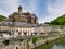 Medieval village of Estaing in Aveyron, France.