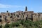medieval village Pitigliano founded in Etruscan time on the tuff hill, Tuscany, Italy