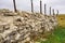 Medieval Wall Built with Wattle and Daub Method