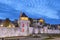 Medieval wall in historical city Vannes
