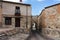 Medieval walls of the beautiful city of Zamora in a sunny day, Castilla y Leon, Spain