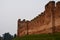 Medieval walls in Castelfranco, Italy