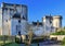 Medieval walls of Loches, France