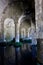 Medieval water cistern well San Gimignano, Siena, Tuscany, Italy