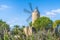 Medieval windmill in Palma Mallorca