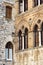 Medieval windows in San Gimignano